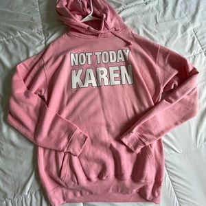 Pink oversized sweater